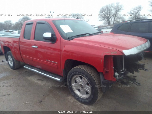 CHEVROLET SILVERADO 1500 2012 1gcrkse74cz198195