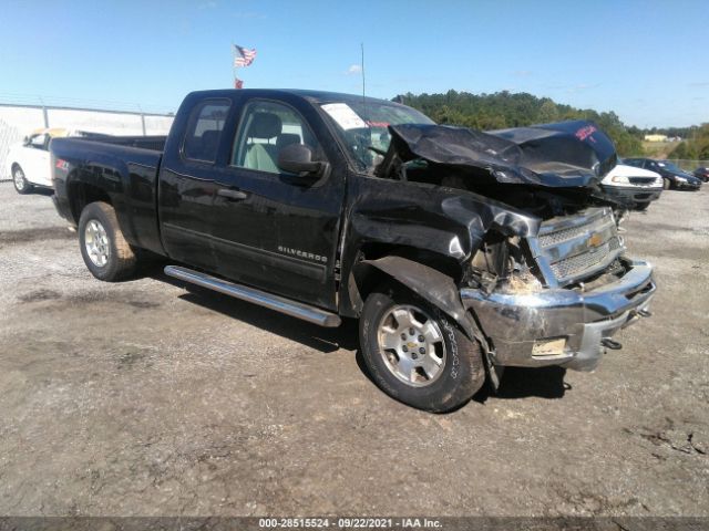 CHEVROLET SILVERADO 1500 2012 1gcrkse74cz324300