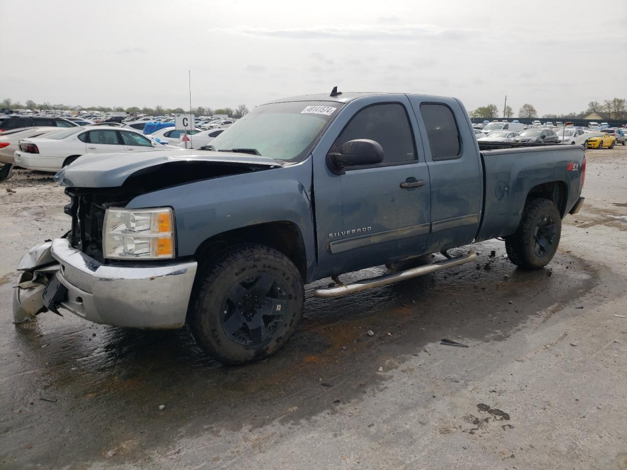 CHEVROLET SILVERADO 2012 1gcrkse74cz343073