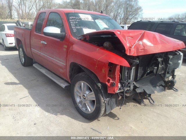 CHEVROLET SILVERADO 1500 2013 1gcrkse74dz301438