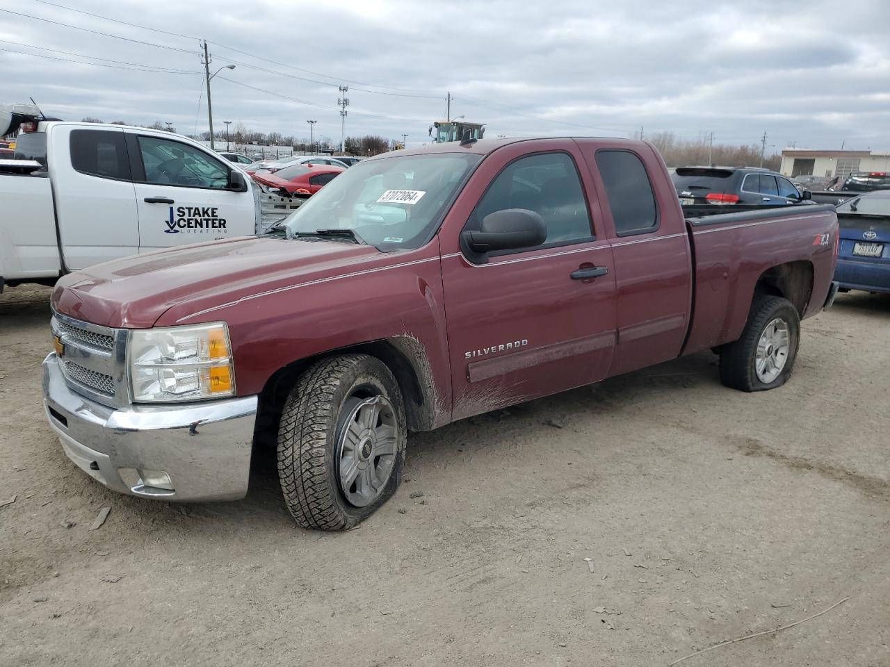 CHEVROLET SILVERADO 2013 1gcrkse74dz330275