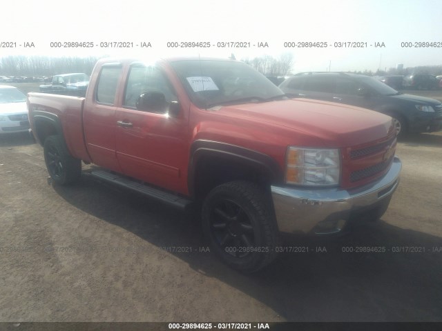 CHEVROLET SILVERADO 1500 2012 1gcrkse75cz160586