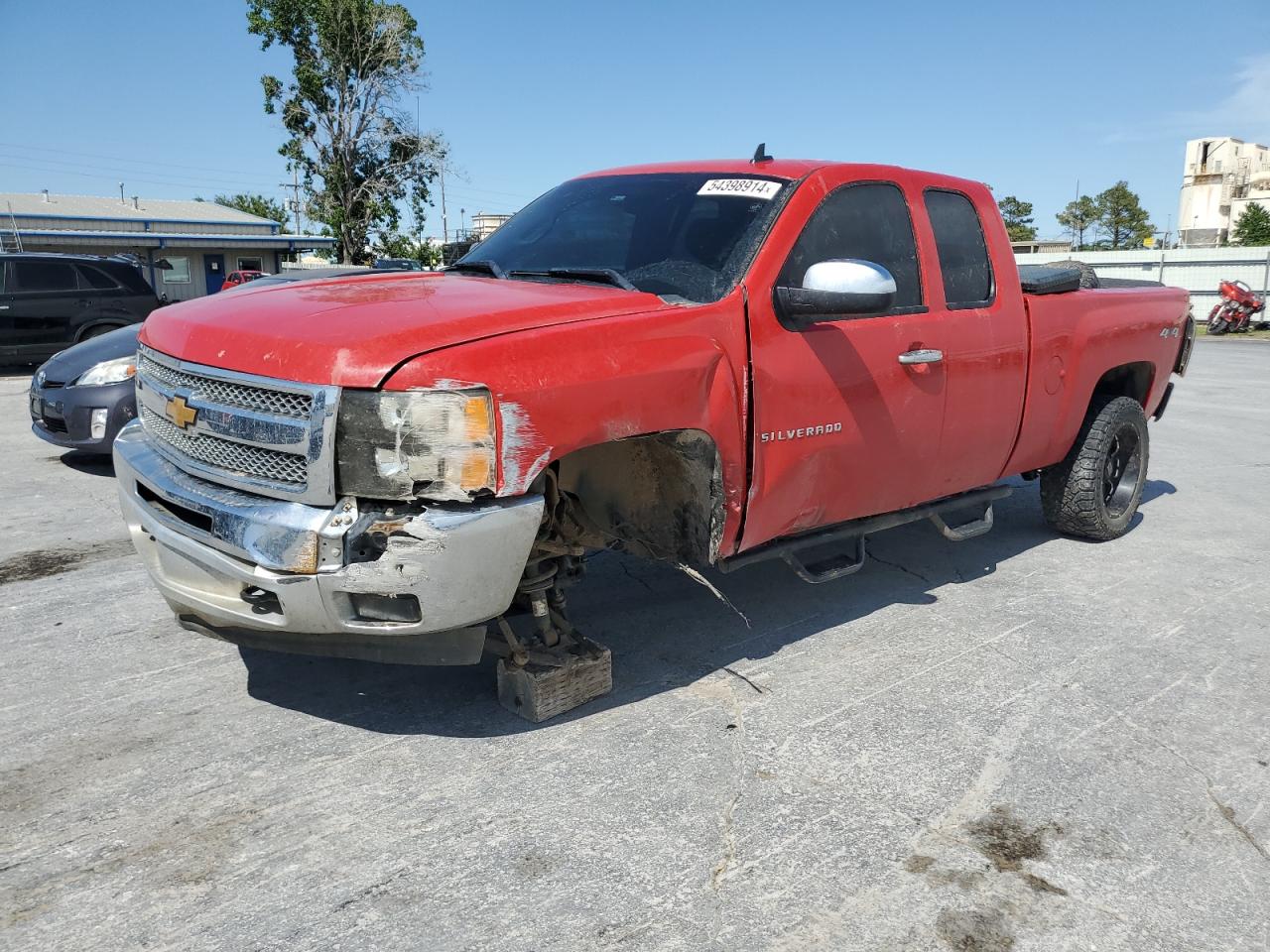 CHEVROLET SILVERADO 2012 1gcrkse75cz259568