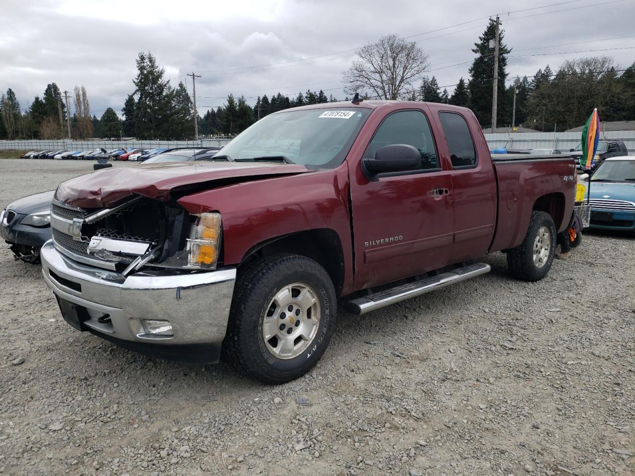 CHEVROLET SILVERADO 2013 1gcrkse75dz155082