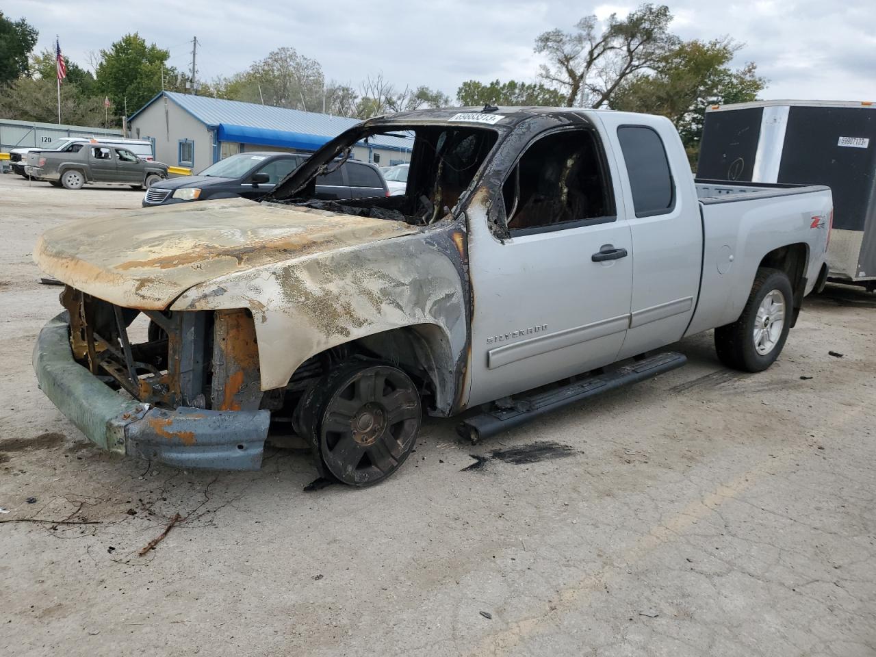 CHEVROLET SILVERADO 2013 1gcrkse75dz285105