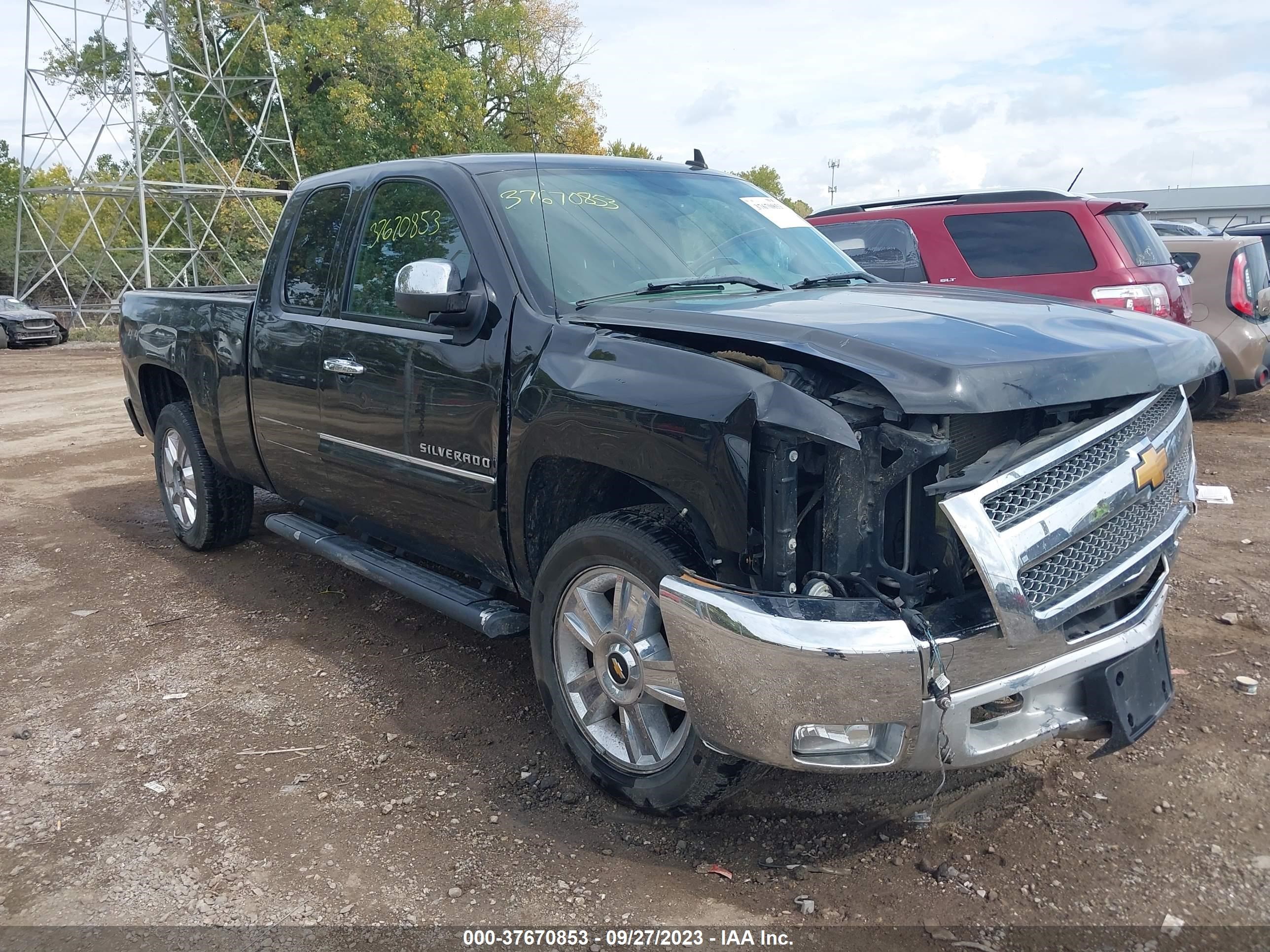 CHEVROLET SILVERADO 2012 1gcrkse76cz292403