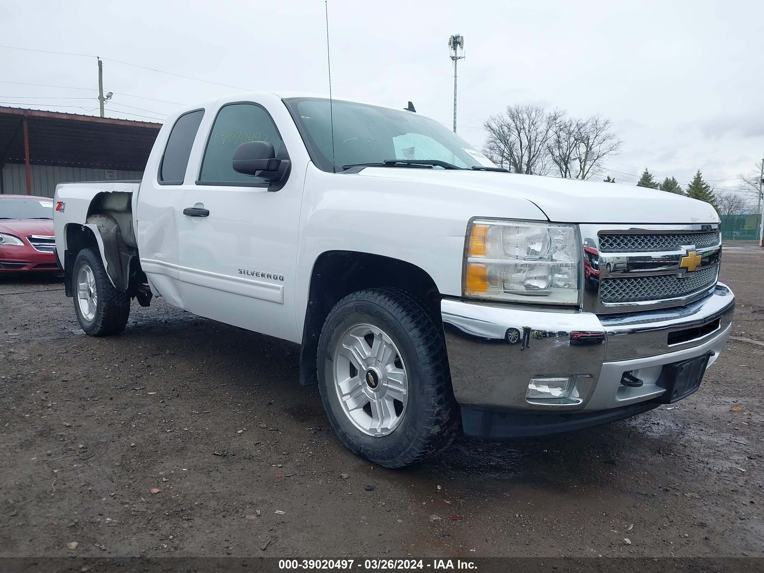 CHEVROLET SILVERADO 2013 1gcrkse76dz204743