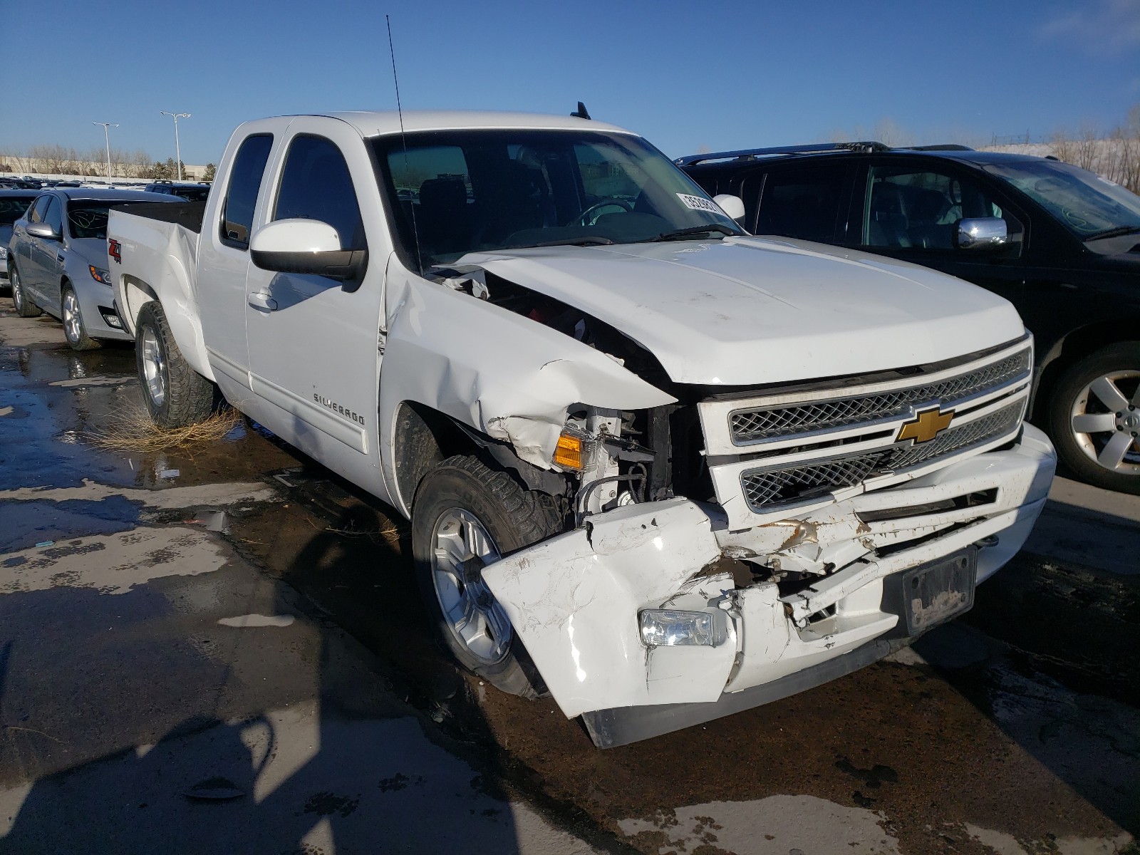 CHEVROLET SILVERADO 2013 1gcrkse76dz207142