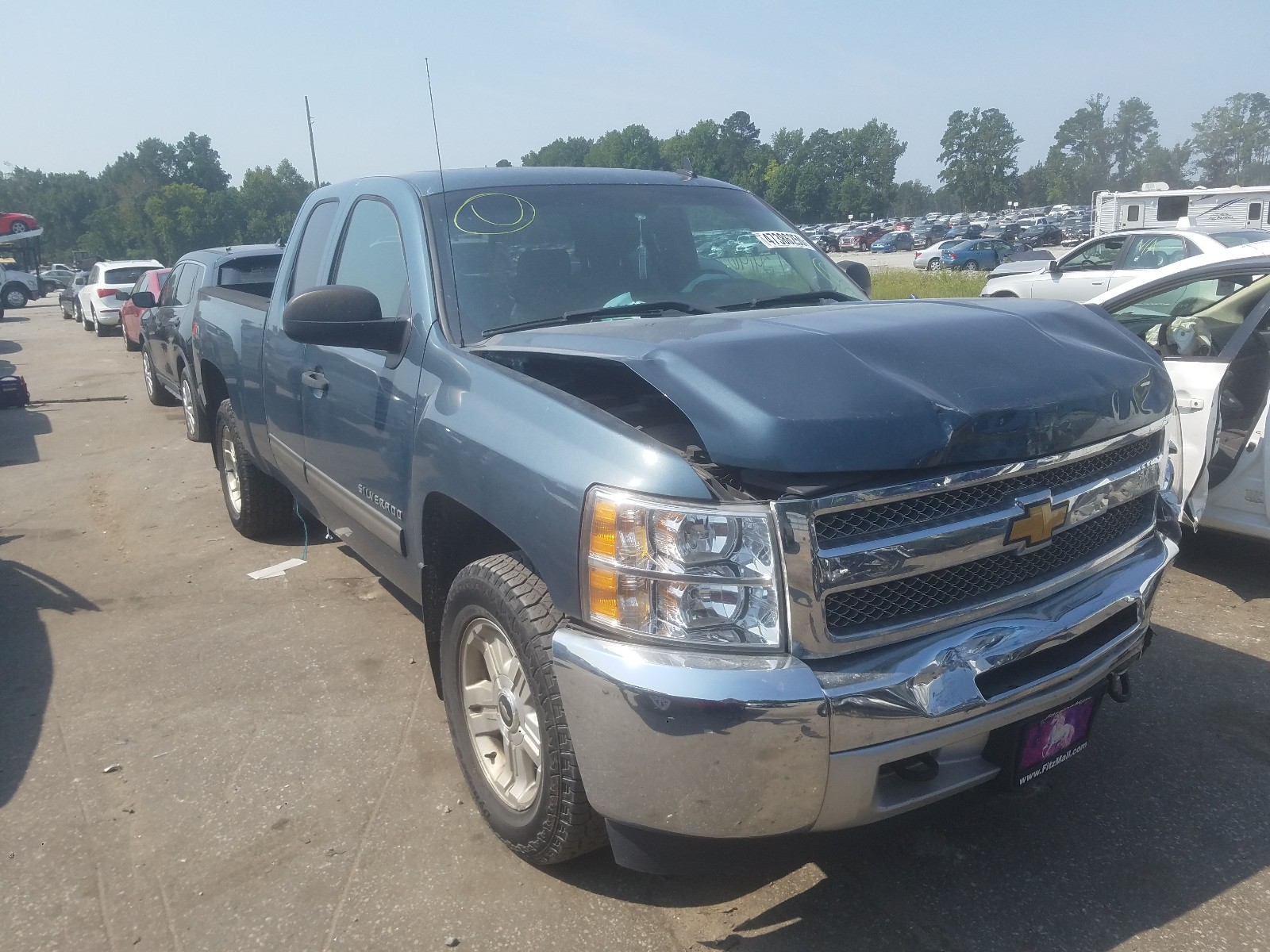 CHEVROLET SILVERADO 2013 1gcrkse76dz219954