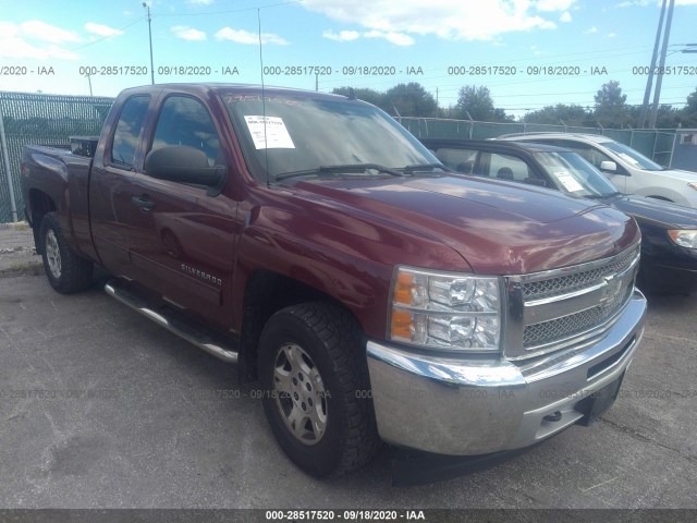 CHEVROLET SILVERADO 1500 2013 1gcrkse77dz109656