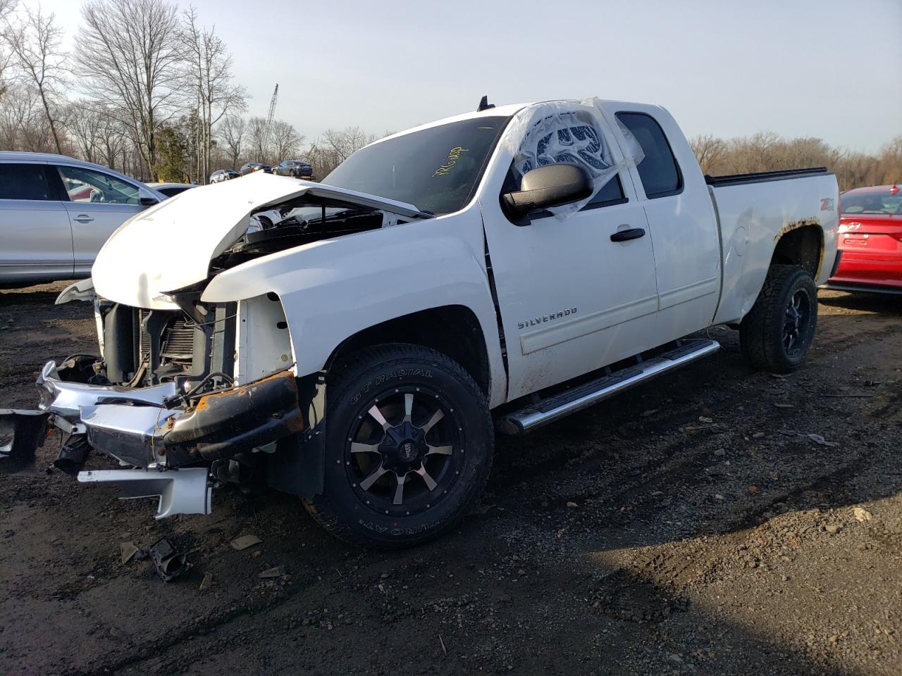 CHEVROLET SILVERADO 2013 1gcrkse77dz347409