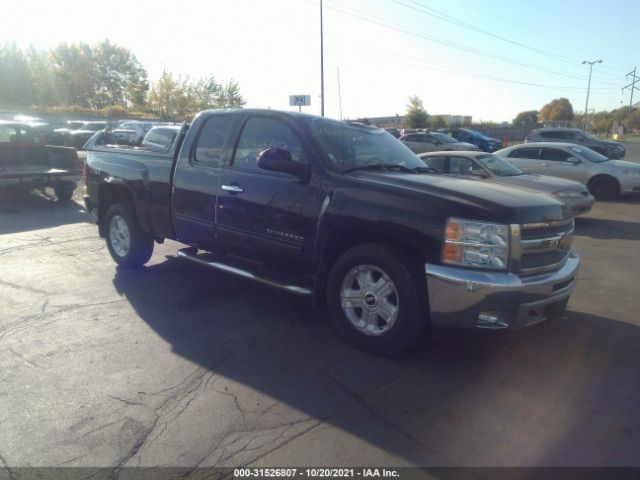 CHEVROLET SILVERADO 1500 2012 1gcrkse78cz121071