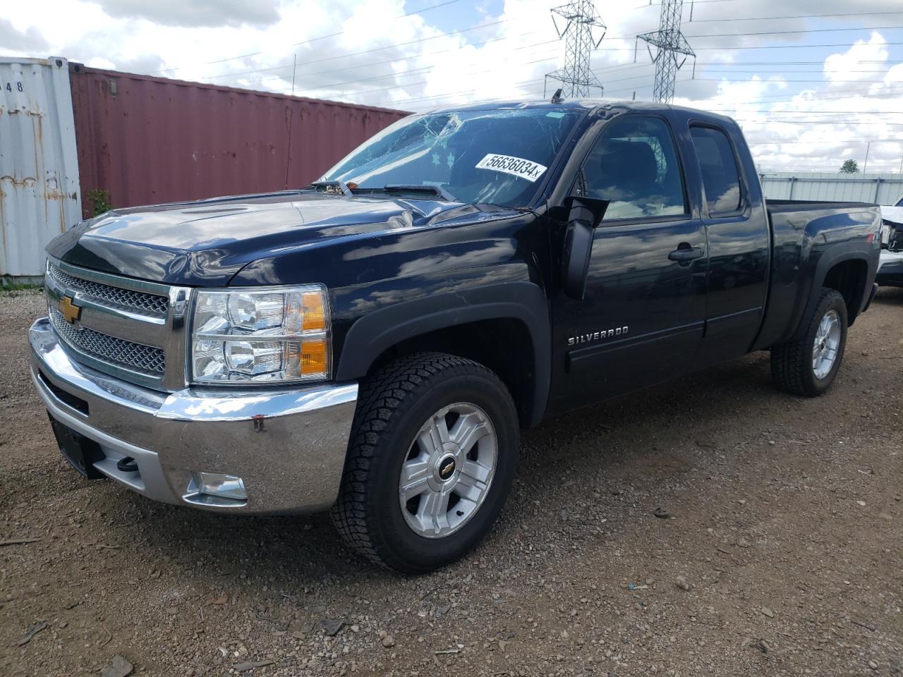 CHEVROLET SILVERADO 2012 1gcrkse78cz287591