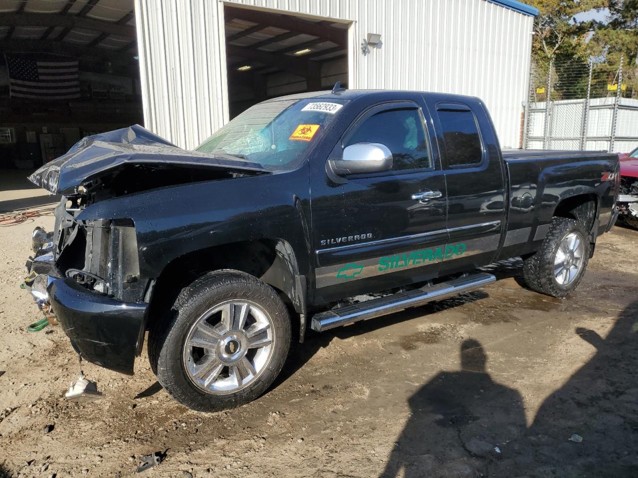 CHEVROLET SILVERADO 2012 1gcrkse79cz104635