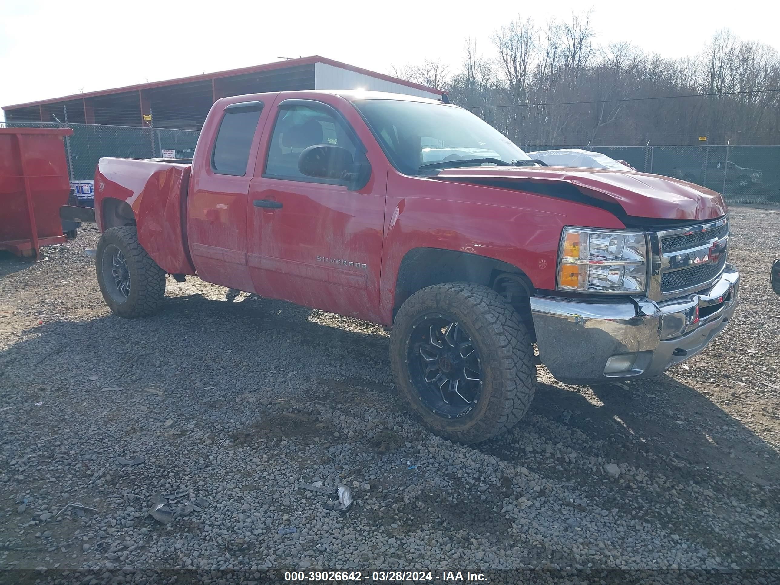 CHEVROLET SILVERADO 2012 1gcrkse79cz258861