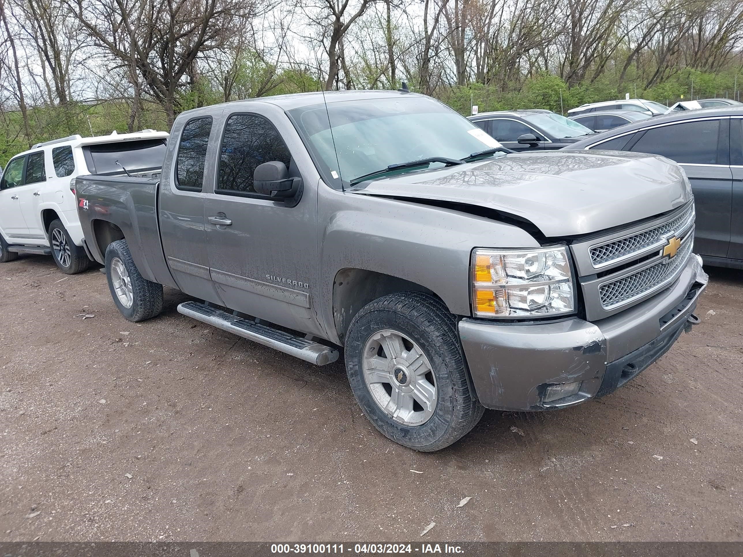 CHEVROLET SILVERADO 2012 1gcrkte72cz329422