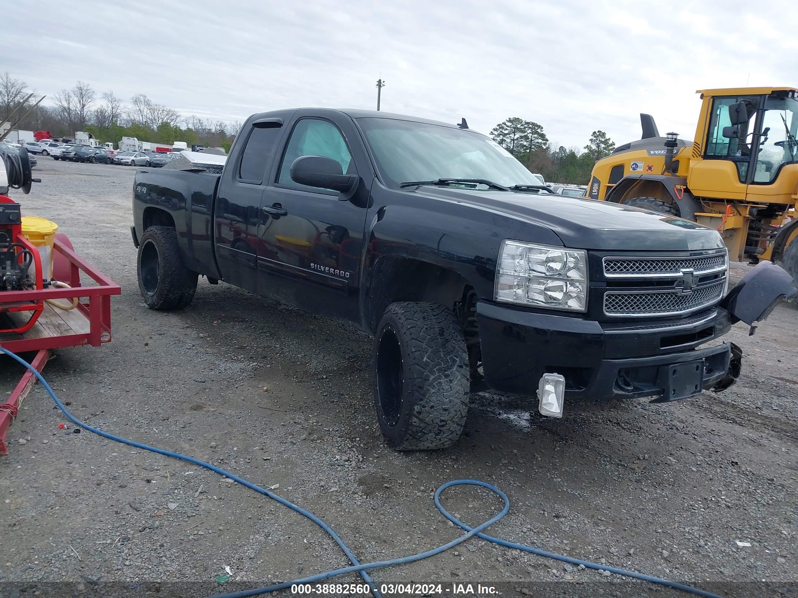 CHEVROLET SILVERADO 2013 1gcrkte72dz275847