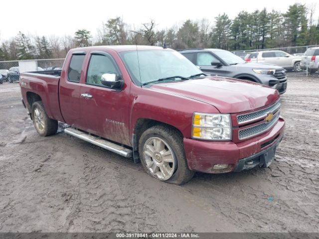 CHEVROLET SILVERADO 1500 2013 1gcrkte73dz260919