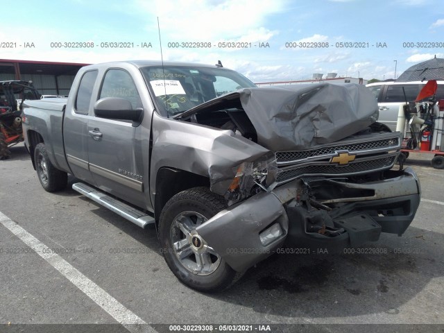 CHEVROLET SILVERADO 1500 2012 1gcrkte77cz186581