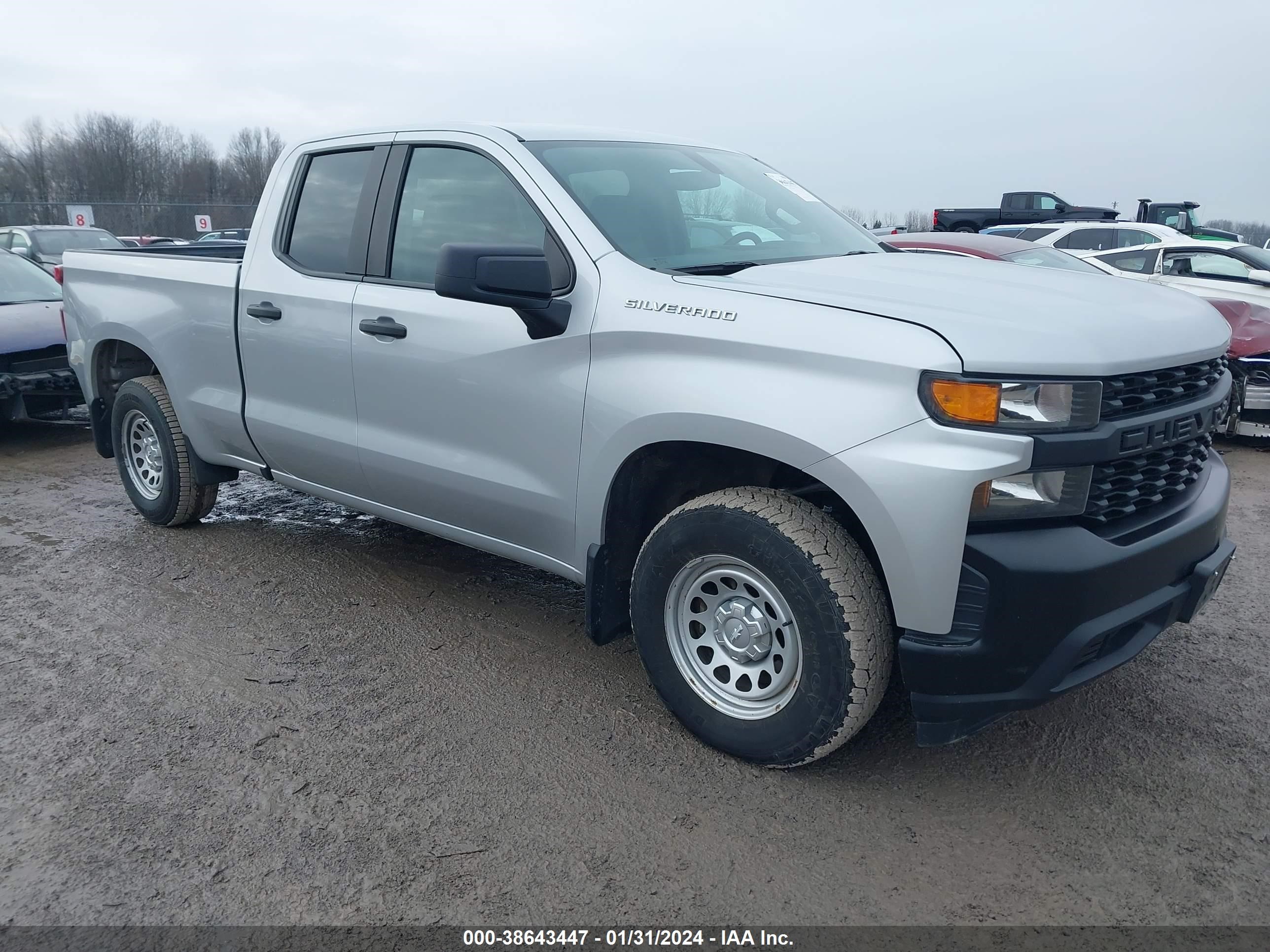 CHEVROLET SILVERADO 2020 1gcrwaef0lz145600