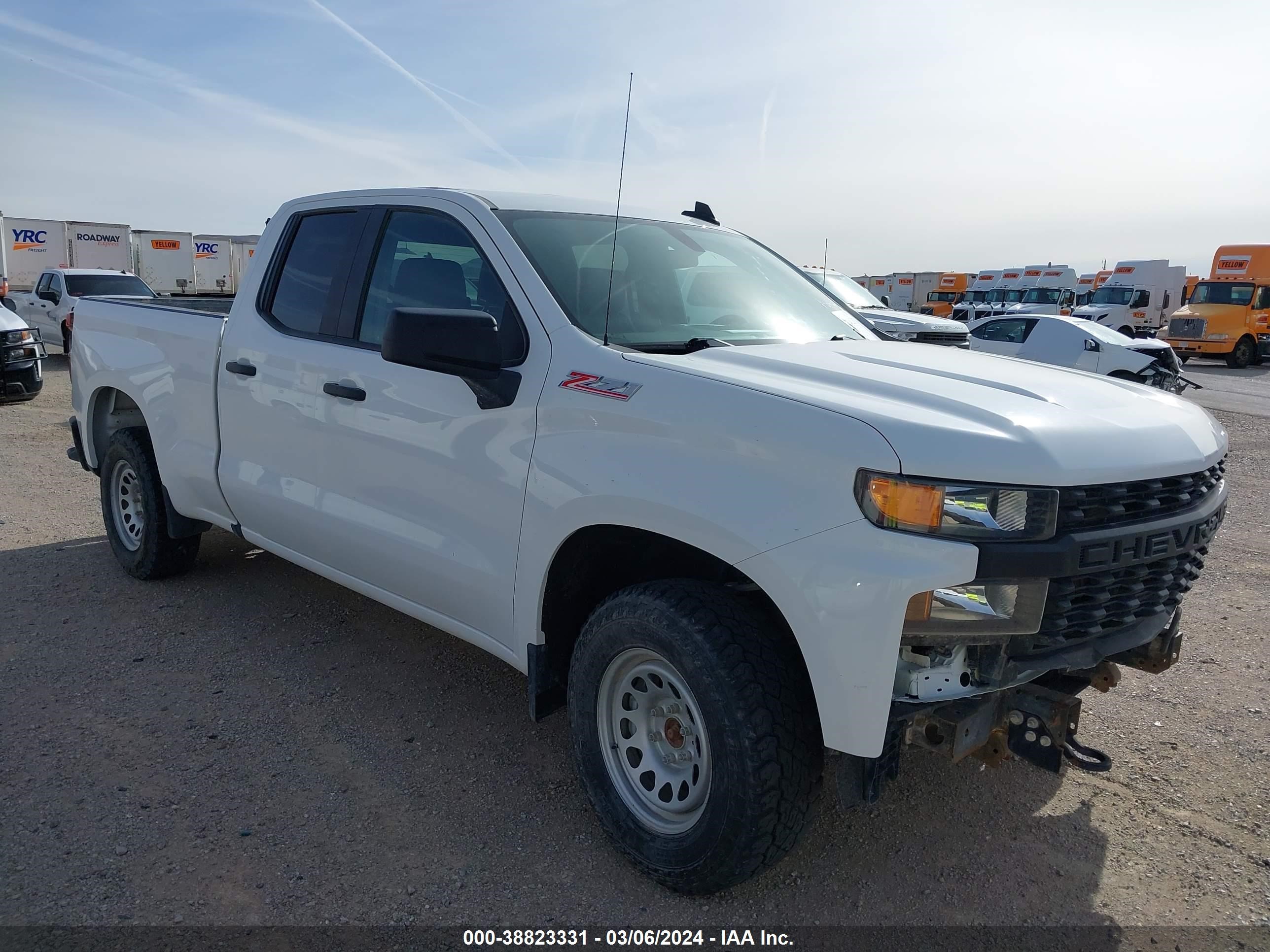 CHEVROLET SILVERADO 2021 1gcryaef4mz123692