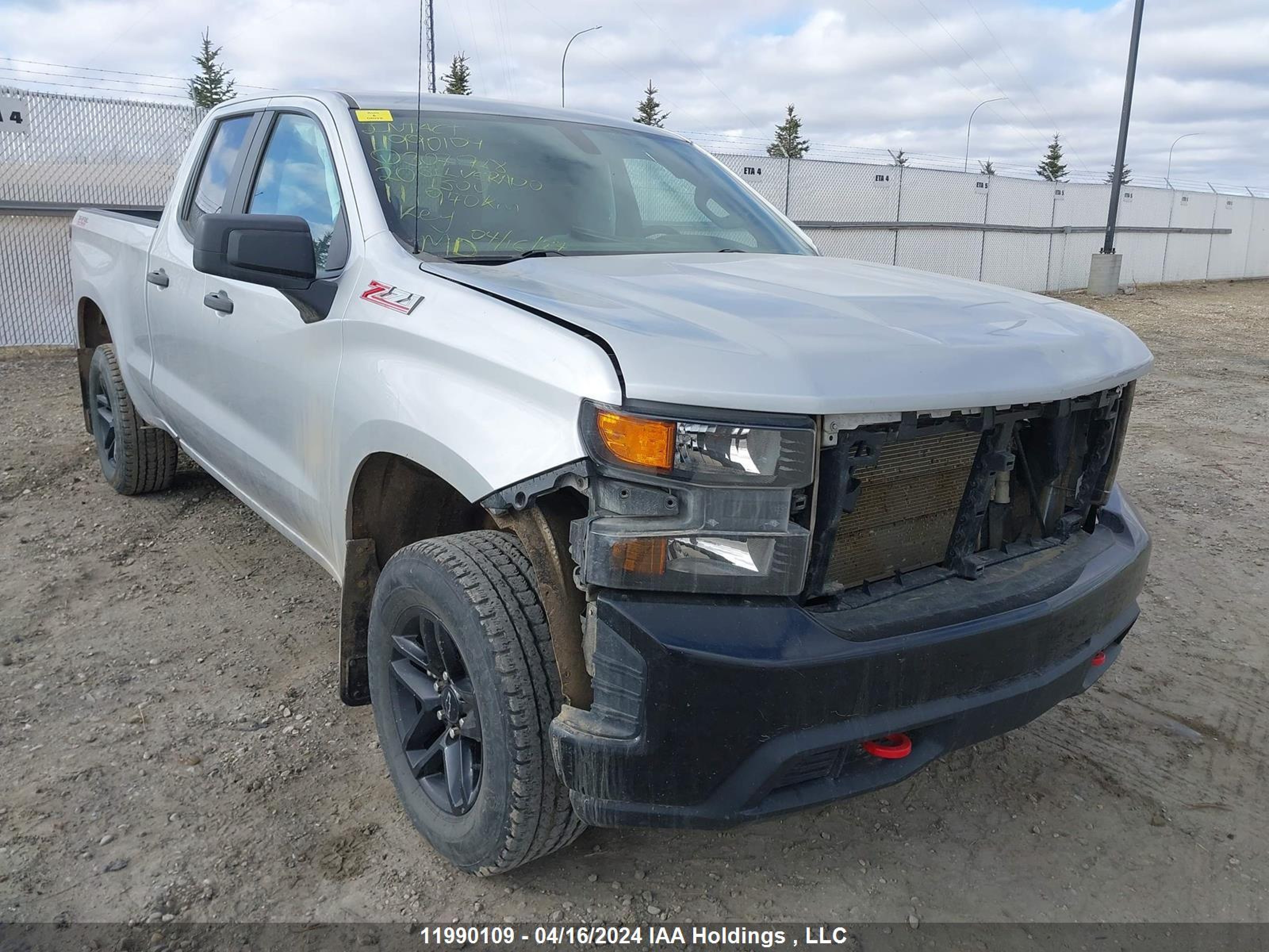 CHEVROLET SILVERADO 2020 1gcrycef4lz307928