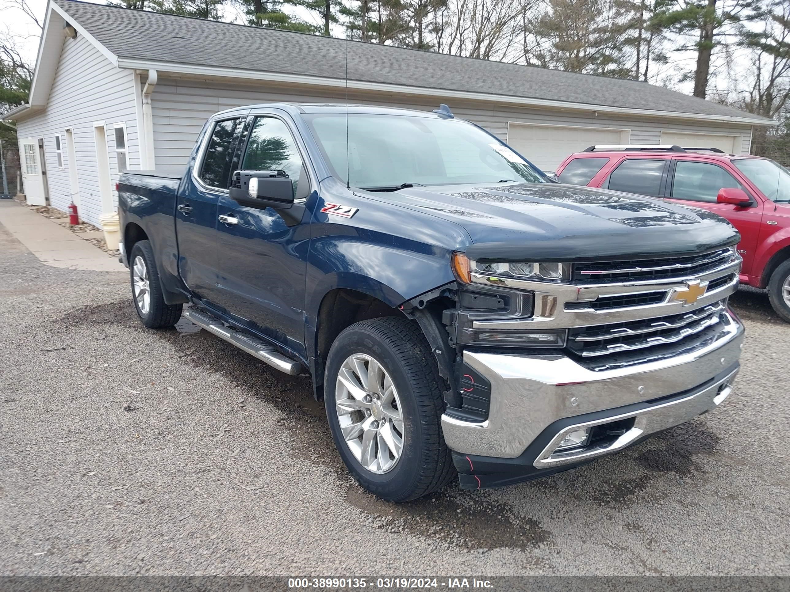 CHEVROLET SILVERADO 2020 1gcryged1lz188354