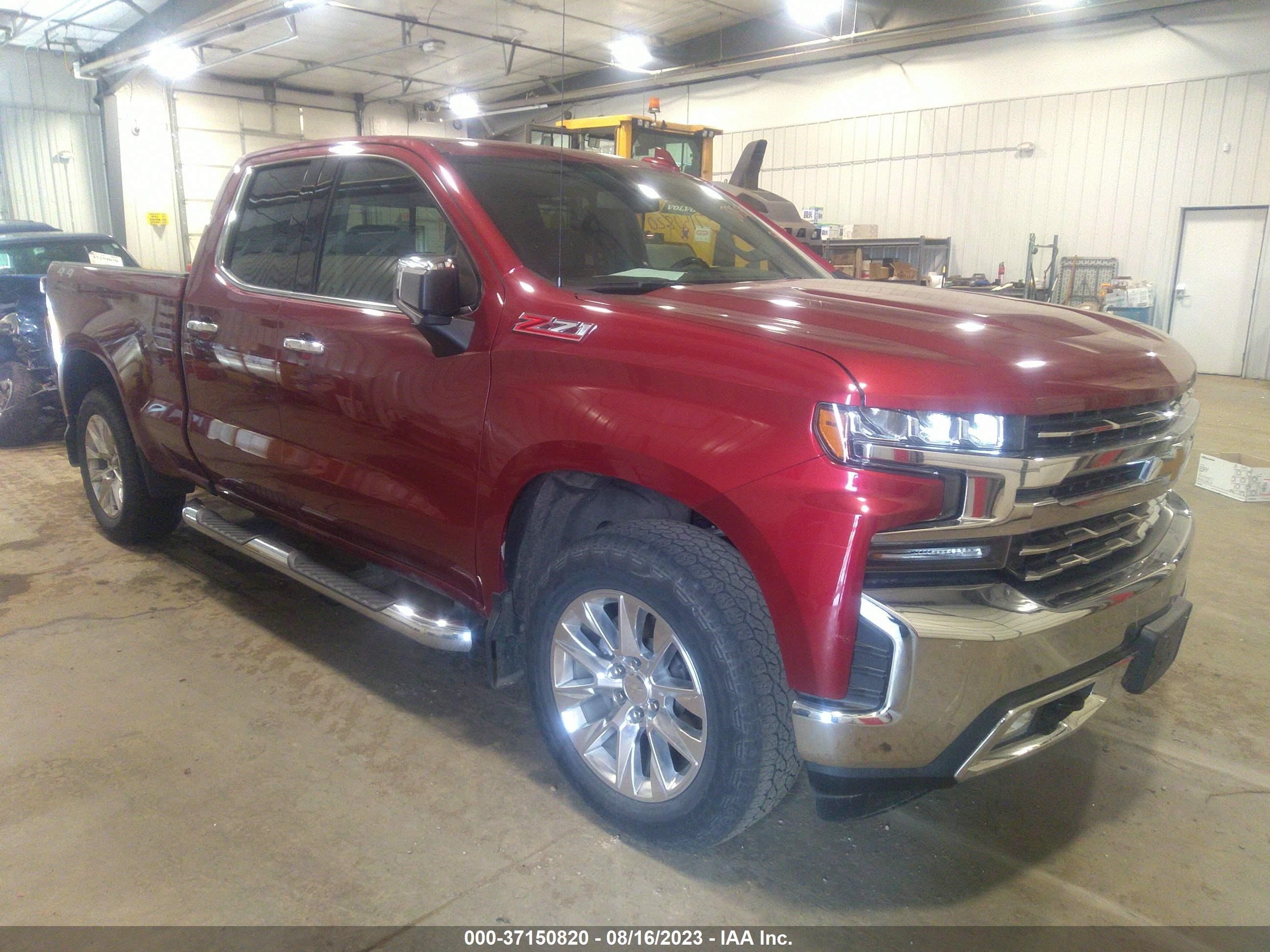 CHEVROLET SILVERADO 2019 1gcryged2kz280698