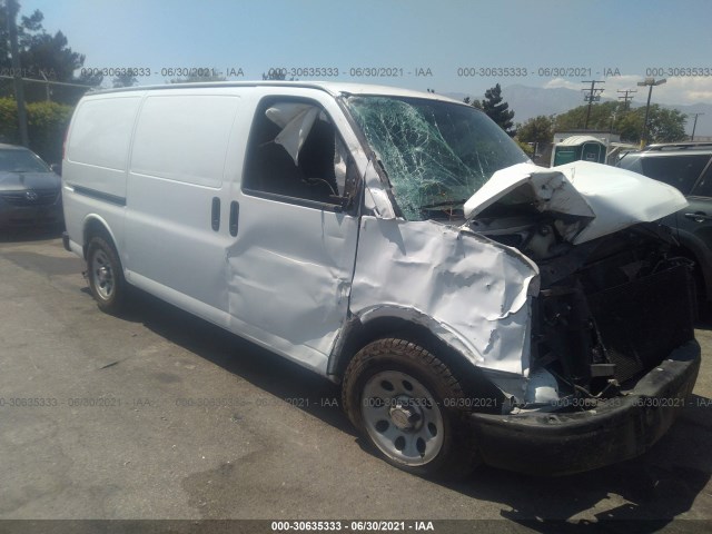 CHEVROLET EXPRESS CARGO VAN 2013 1gcsgaf44d1166350