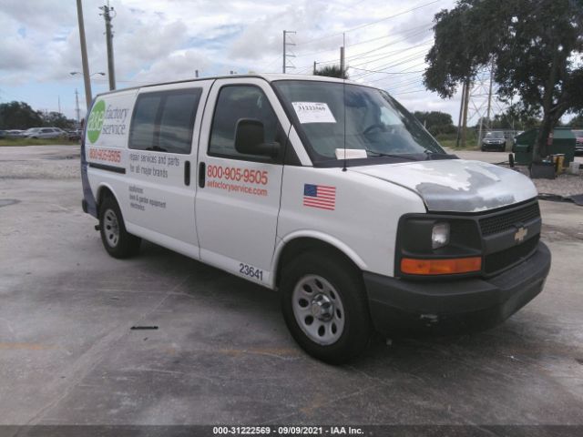 CHEVROLET EXPRESS CARGO VAN 2012 1gcsgafx1c1171787