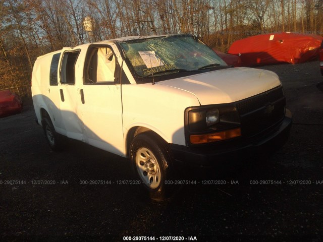 CHEVROLET EXPRESS CARGO VAN 2012 1gcsgafx1c1184264