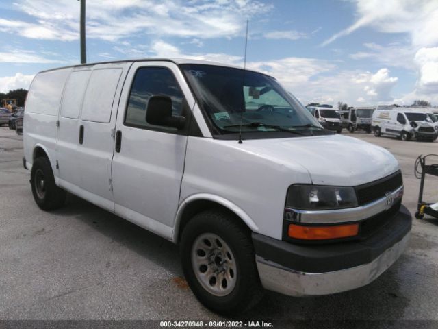 CHEVROLET EXPRESS CARGO VAN 2012 1gcsgafx1c1199475