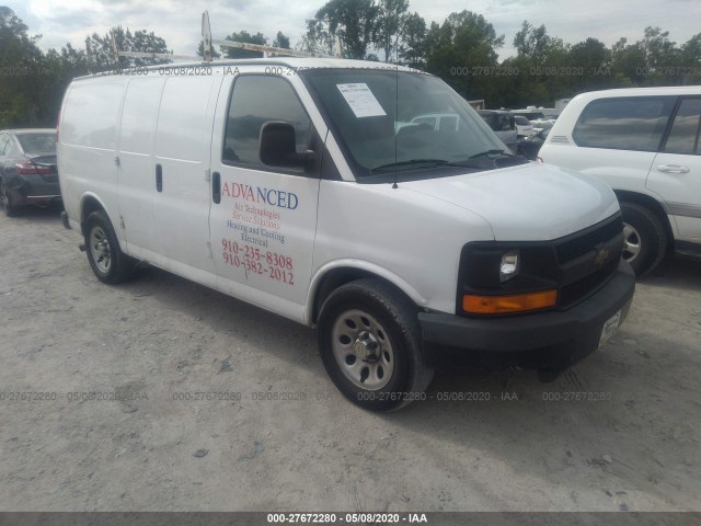 CHEVROLET EXPRESS CARGO VAN 2014 1gcsgafx1e1160632