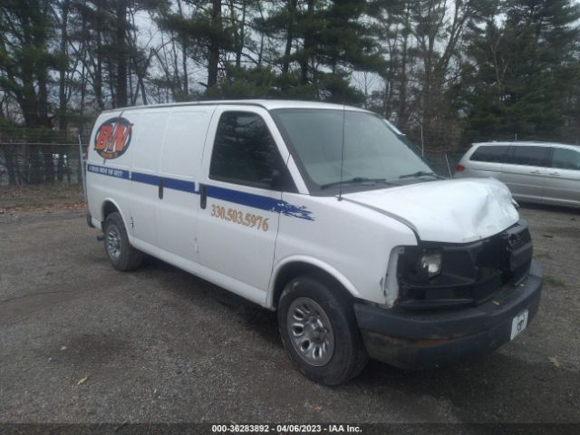 CHEVROLET EXPRESS 1500 2011 1gcsgafx2b1157945