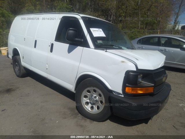 CHEVROLET EXPRESS CARGO VAN 2012 1gcsgafx3c1107816