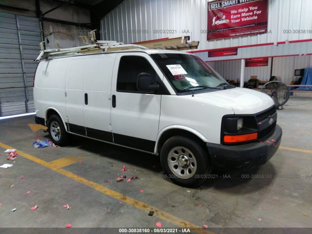 CHEVROLET EXPRESS CARGO VAN 2013 1gcsgafx3d1159982