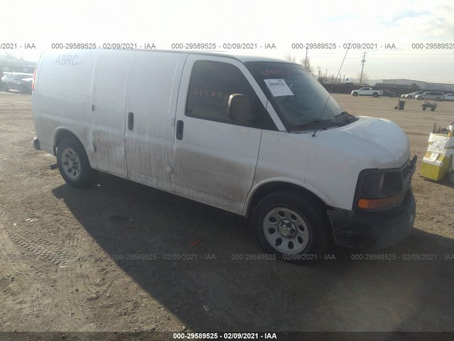 CHEVROLET EXPRESS CARGO VAN 2013 1gcsgafx3d1187023