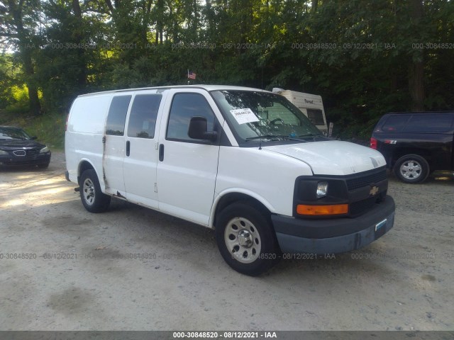 CHEVROLET EXPRESS CARGO VAN 2011 1gcsgafx4b1172740