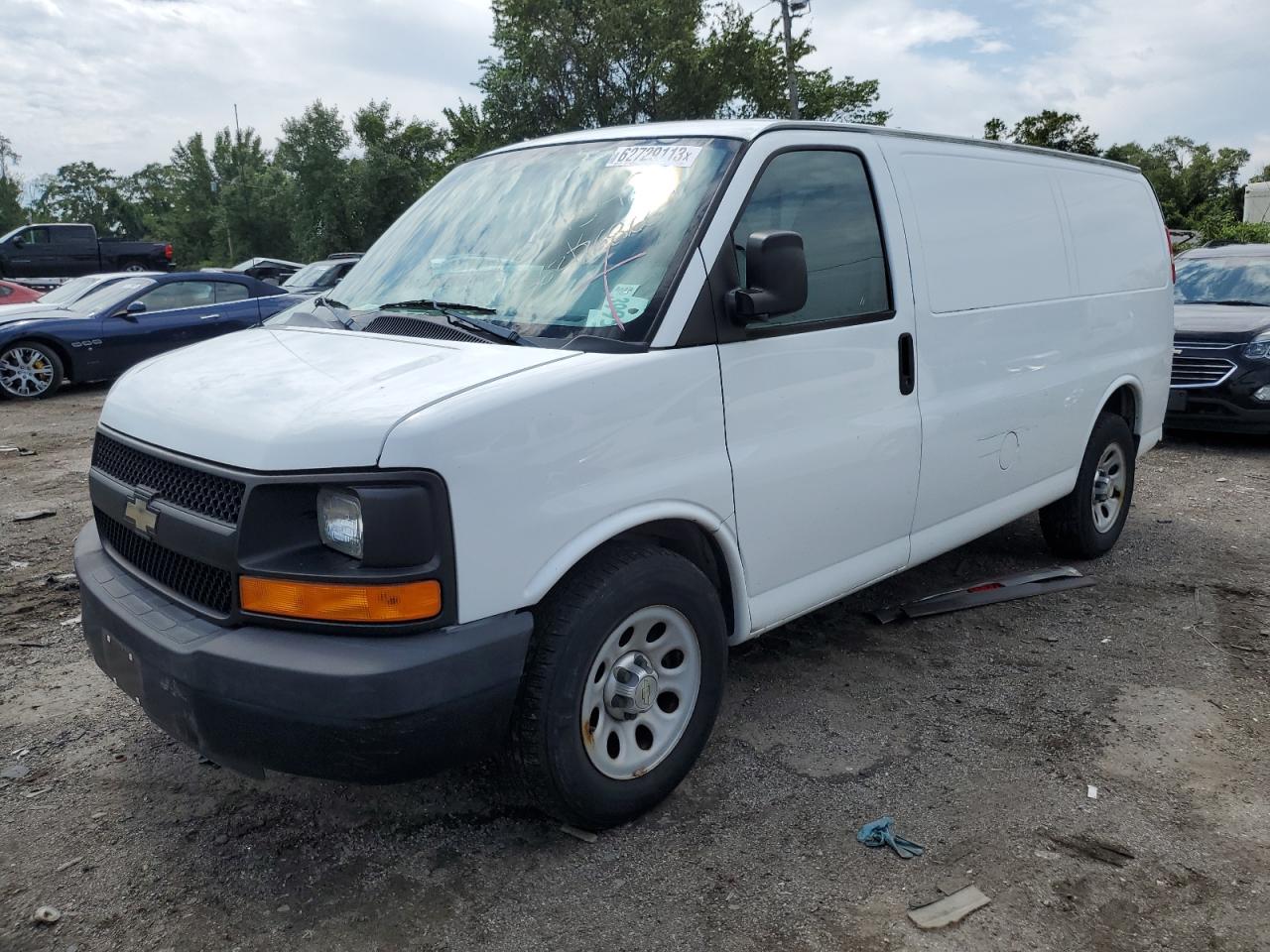 CHEVROLET EXPRESS 2012 1gcsgafx4c1108005