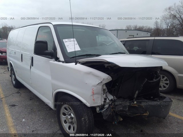 CHEVROLET EXPRESS CARGO VAN 2012 1gcsgafx4c1116539