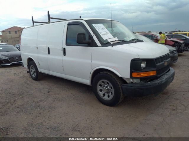 CHEVROLET EXPRESS CARGO VAN 2012 1gcsgafx4c1140632