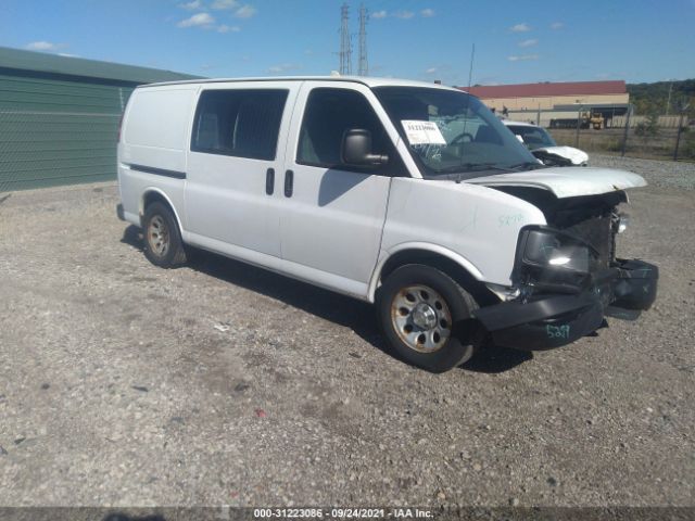 CHEVROLET EXPRESS CARGO VAN 2012 1gcsgafx4c1153817