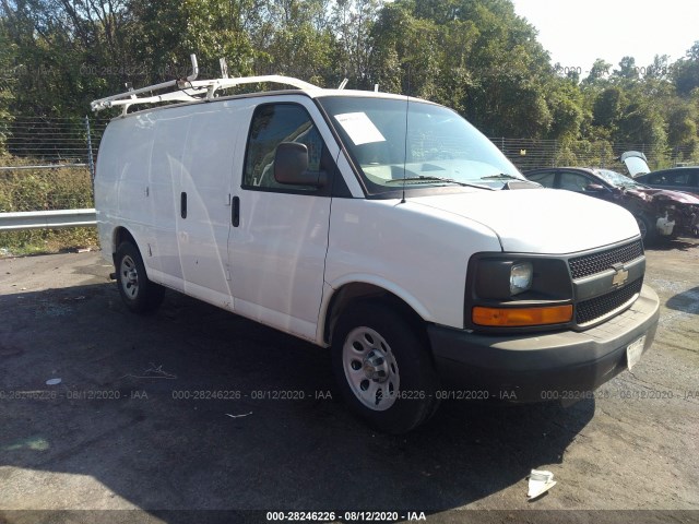 CHEVROLET EXPRESS CARGO VAN 2013 1gcsgafx4d1106997