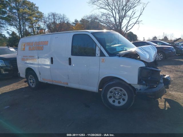 CHEVROLET EXPRESS 1500 2013 1gcsgafx4d1163328