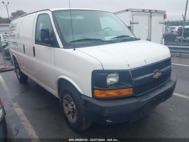 CHEVROLET EXPRESS 1500 2011 1gcsgafx5b1110554