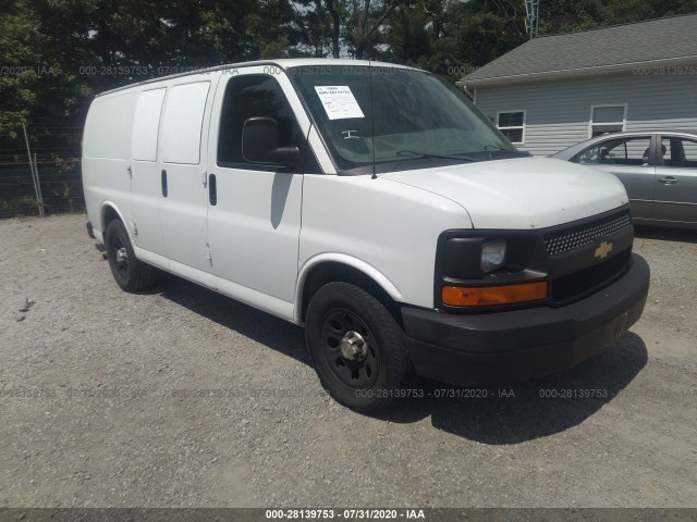 CHEVROLET EXPRESS CARGO VAN 2011 1gcsgafx5b1127550