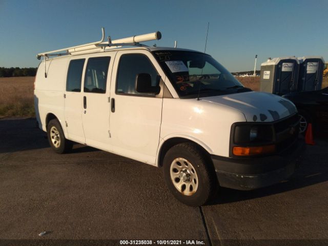 CHEVROLET EXPRESS CARGO VAN 2011 1gcsgafx5b1134966