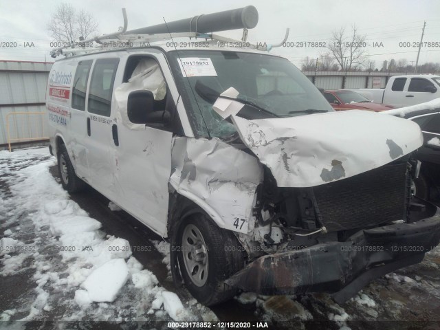 CHEVROLET EXPRESS CARGO VAN 2012 1gcsgafx5c1130398