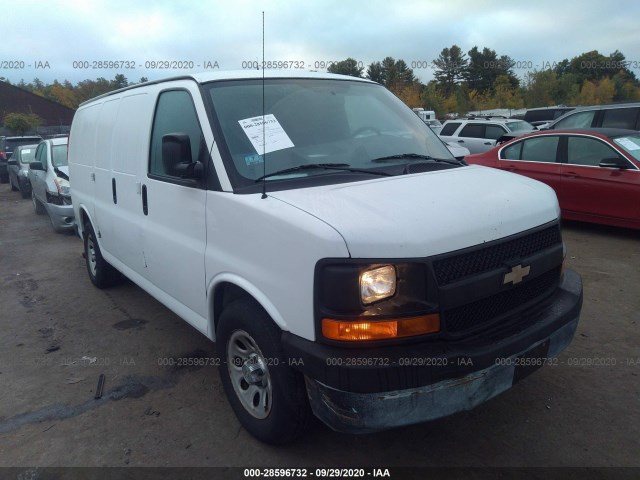 CHEVROLET EXPRESS CARGO VAN 2011 1gcsgafx6b1124687