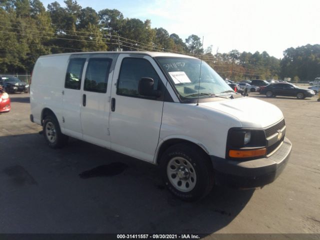 CHEVROLET EXPRESS CARGO VAN 2011 1gcsgafx6b1172772